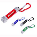 Aluminum Key Chain w/ 5 LED Light